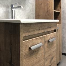 Тумба с раковиной COMFORTY Марио 60 дуб темный