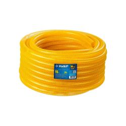 Шланг всасывающий ЗУБР Желтый 1" 15 м