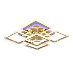 Люстра ЛАЙТ СФЕРА 3012/4+1 FGD+RGB Золото