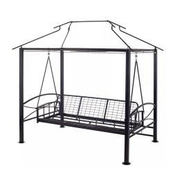 Беседка-качели УДАЧНАЯ МЕБЕЛЬ Пальмира Бежевый 257*177*243 см