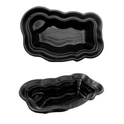 Пруд декоративный БАЙКАЛ Черный 260*157*51 см