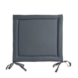Подушка для стула ТАЙМ ТЕКСТИЛЬ темно-серый 40*40 см