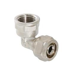 Уголок VALTEC комбинированный обжим 16 мм 3/4" ВР VTm.352.N.001605