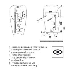 Писсуар JIKA Golem 8430700004891