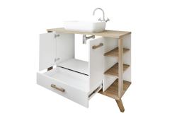 Тумба с раковиной SANFLOR Ингрид 120 