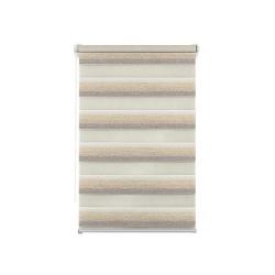 Рулонная штора День/ночь Дабл 55-02 Бежево-серый 78*160 /LM DECOR/