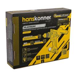 Дрель-шуруповерт HANSKONNER HCD18165BL