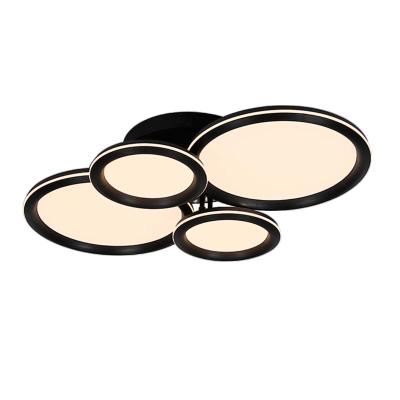 Люстра ЛАЙТ СФЕРА 9324/2+2 BK Черный