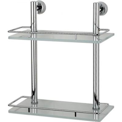 Полка для ванной FBS Vizovice стеклянная двойная