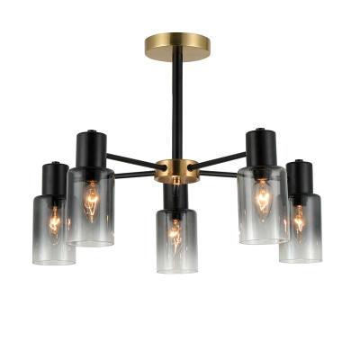 Люстра ЛАЙТ СФЕРА 85717/5 Copper+black Медь, черный