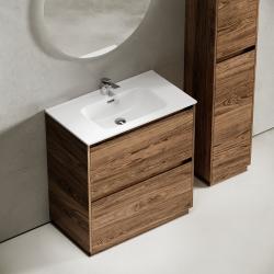 Тумба с раковиной SANCOS Libra Floor 80 дуб чарльстон