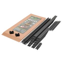 Стеллаж ПРОМЕТ SBL 5 полок 180,3*120*40 см