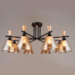 Люстра ЛАЙТ СФЕРА 4593/8 BK Черный