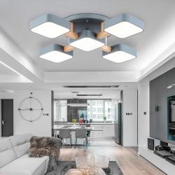 Люстра AMBRELLA Comfort FL4882/5 GR/WD Серый