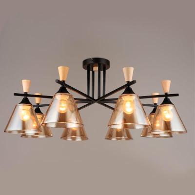 Люстра ЛАЙТ СФЕРА 4593/8 BK Черный