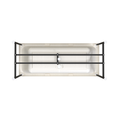 Ванна акриловая RADOMIR Патрисия сифон 175*75 см