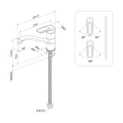 Смеситель для кухни IDDIS Male MALBL00i05