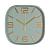 Часы настенные"Рубин" 25*25 см олив."Классика" /3018-004/