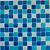 Мозаика KERAMOGRAD Синий 30*30 см