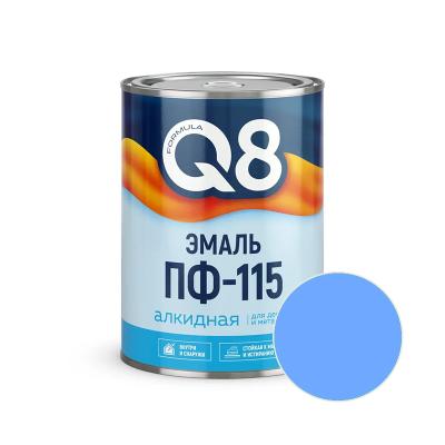 Эмаль FORMULA Q8 ПФ-115 Голубой 0,9 кг