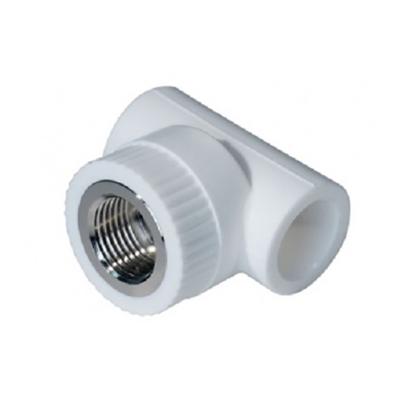 Тройник ПП ВЕКПЛАСТ полипропилен комбинированный 20 мм 1/2" ВР Тройник ПП ВЕКПЛАСТ полипропилен комбинированный 20 мм 1/2" ВР