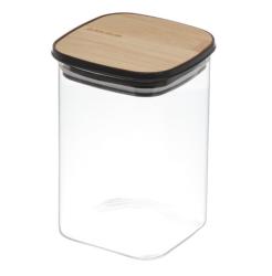 Банка ATTRIBUTE для сыпучих продуктов Bamboo 1 л AJB104