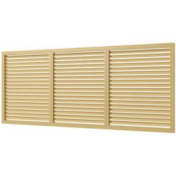 Решетка радиаторная ПВХ Бежевый 600*1500 мм