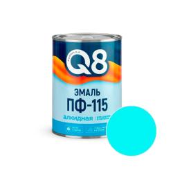 Эмаль FORMULA Q8 ПФ-115 Бирюзовый 0,8 кг