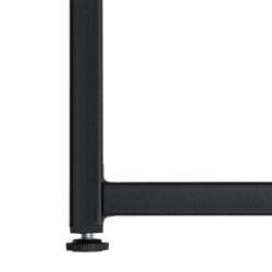 Подстолье 1.1. Лофт "П" 850*550  цв. черный муар / 2 шт.