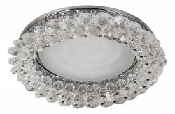 Светильник встраиваемый ECOLA Glass бесцветный/хром FW53RYECB