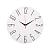 Часы настенные 30см Классика бел.- черн. /3010-001/Рубин/