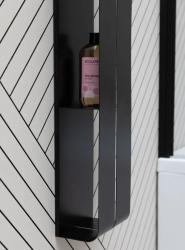 Полка для ванной AQUANET Магнум черный