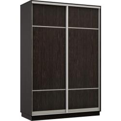 Шкаф-купе ХОЧУ ДОМОЙ Классика Мини 02 Венге/Серебро 1000*2200*600 мм