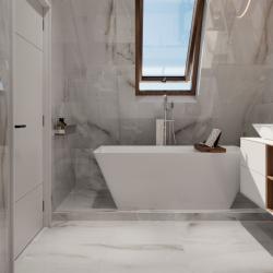 Плитка базовая ARCADIA CERAMICA Onyx Line grey 60*120 см