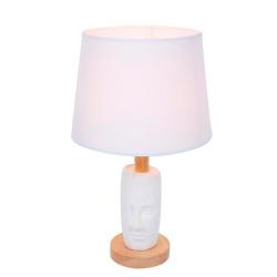 Настольная лампа ODEON Visiona 8210/1T Белый, дерево