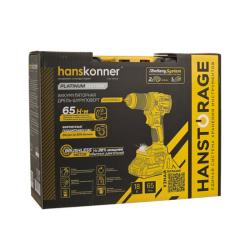 Дрель-шуруповерт HANSKONNER HCD2065BLIC