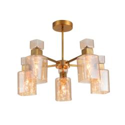 Люстра ЛАЙТ СФЕРА 07456/5 Copper Медь