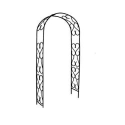 Арка садовая Сердце Медь 500*1200*2500 мм