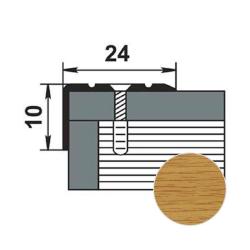 Профиль угловой ЛУКА ПУ 01 Дуб светлый 082 1,8 м