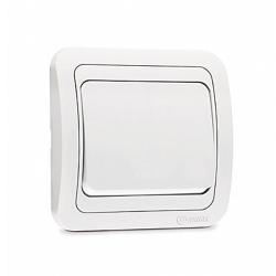 Выключатель MAKEL Mimoza 1 клавиша белый 12001