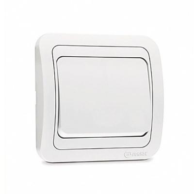 Выключатель MAKEL Mimoza 1 клавиша белый 12001