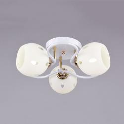 Люстра ЛИГА СВЕТА PC20005 WT+FG/3C Белый, золото