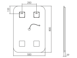 Зеркало SILVER MIRRORS Мальта 55*80 см