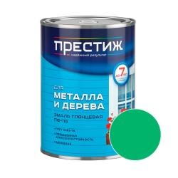 Эмаль ПРЕСТИЖ ПФ-115 Салатный 0,9 кг