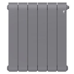 Радиатор биметаллический ROYAL THERMO Infinity Silver Satin 500/80 мм 6 секций