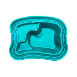 Пруд декоративный БАЙКАЛ Зеленый 162*213*52 см