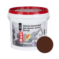 Краска резиновая DALI Коричневый 12 кг