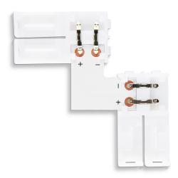 Соединитель угловой AMBRELLA для LED ленты 2835 12-24 В GS6551