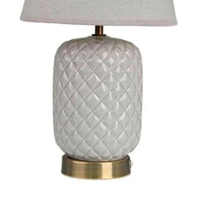 Настольная лампа ЭКОНОМ СВЕТ G32185/1T AB+GR Серый