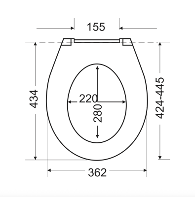 Сиденье для унитаза HARO Lago